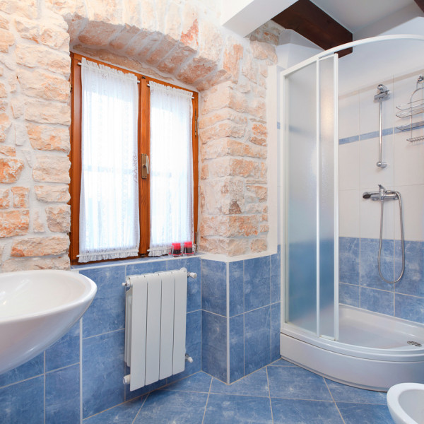 Bathroom / WC, Villa San Vincenzo, Villa San Vincenzo, Istria, Croatia, with pool Peresiji