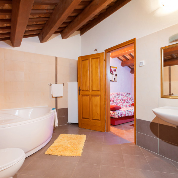 Bathroom / WC, Villa San Vincenzo, Villa San Vincenzo, Istria, Croatia, with pool Peresiji