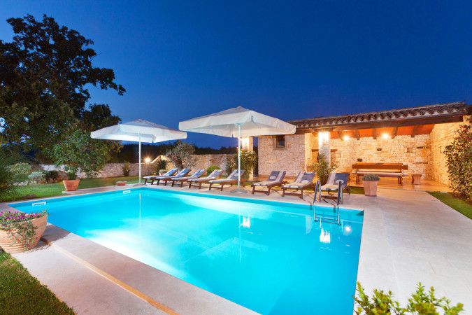 Excellent location for vacation and exploring the surroundings, Villa San Vincenzo, Istria, Croatia, with pool Peresiji